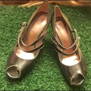 Saks Fifth Avenue Ombré Patent Heels